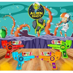 Brinquedo C/bala Kids Alien Shot Pistola(cod 1066)