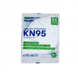MÁscara DescartÁvel Kn95 1un Fort Health Branca