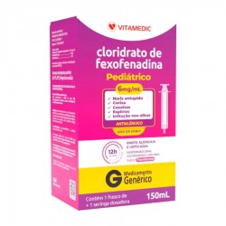 Fexofenadina 6mg/ml SoluÇÃo Oral 150ml + Copinho Gen.vitamed
