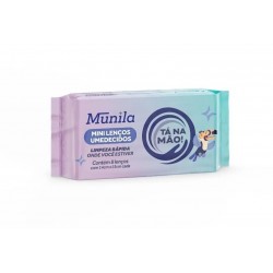 LenÇo Umedecido Munila TÁ Na MÃo Mini 8un