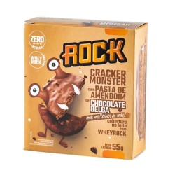 Crack Monster Rock Pasta De Amendoim Chocolate Belga 55g
