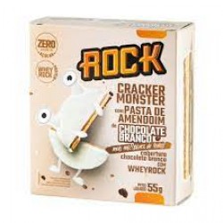 Crack Monster Rock Pasta De Amendoim Choco Branco Coconut 55