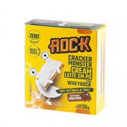 Crack Monster Rock Pasta De Amendoim Cream Leite Em PÓ 55g