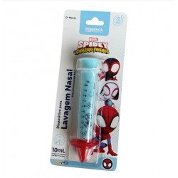 Dispositivo Para Lavagem Nasal Pequenos Cuidados Marvel Spidey 10ml