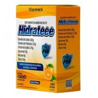 Hidrateee Max Pro Zinco Sabor Laranja 4 SachÊs