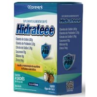 Hidrateee Max Pro Zinco Sabor Coco 4 SachÊs