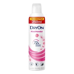 Desodorante Dryon Aero F ProteÇÃo Intensiva 72h Pink Powder 250ml