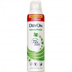 Desodorante Dryon Aero F ProteÇÃo Intensiva 72h Natural Fresh 250ml