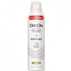 Desodorante Dryon Aero F HidrataÇÃo AvanÇada 72h Soft Care 250ml