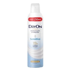Desodorante Dryon Aero F HidrataÇÃo AvanÇada 72h Sensitive 250ml