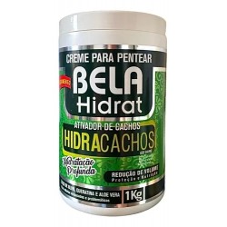 Creme De Pentear Lusan Bela Hydrat Hidra Cachos 1kg