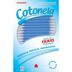 Hastes FlexÍveis Cotonela Azul 300un