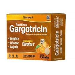 Gargotricin Pastilha 12un Mel _ LimÃo
