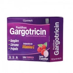 Gargotricin Pastilha 12un Framboesa