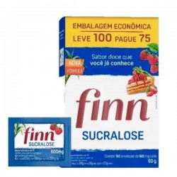 AdoÇante Finn PÓ Sucralose Lv100 Pg75env