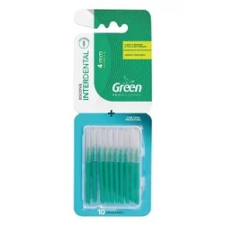 Escova Dental Green Interdental CilÍndrica 4mm 10un