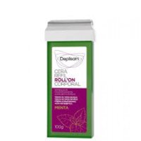 Cera DepilatÓria Depilsam Roll-on Menta Refil 100g