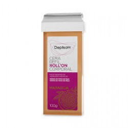 Cera DepilatÓria Depilsam Roll-on MaracujÁ Refil 100g