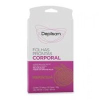 Folhas DepilatÓria Depilsam Corporal MaracujÁ 10 Pares