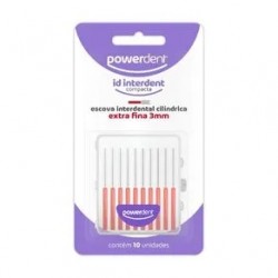Escova Dental Power Dent Interdental Extra Fina 3mm 10un