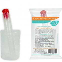 Coletor Urina Kit C/1 Tubo 3b