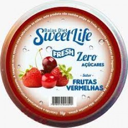 Bala Sweet Life Diet Frutas Vermelhas 32g