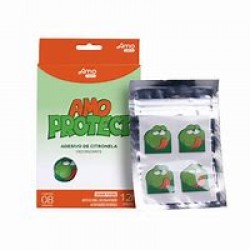 Adesivo Babydeas Repelente Amo Protect 12h Citronela 8un