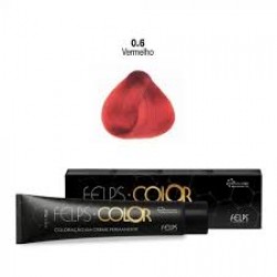 ColoraÇÃo Felps Color 0/6 Vermelho 60g