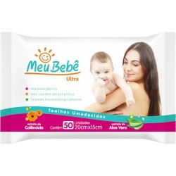 Toalha Umedecida Meu BebÊ Ultra 50un