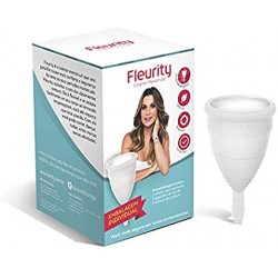 Coletor Menstrual Fleurity Incolor Tipo2