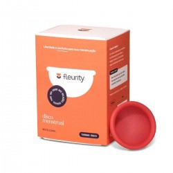 Coletor Menstrual Fleurity Secret Formato Disco