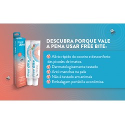 Gel Free Bite PÓs Picada De Inseto 20ml