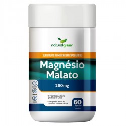 Magnesio Malato 260mg 60cps Naturalgreen