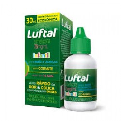 Luftal 75mg/ml Gotas Ped Sem Corante 30ml