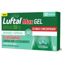 Luftal Max Gel Caps 250mg 10cps