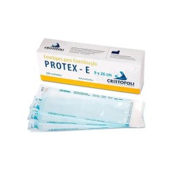 Envelopes CristÓfoli Para EsterilizaÇÃo Protex-e 9x26cm200un