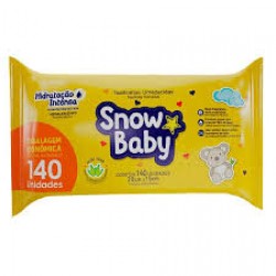 Toalha Umedecida Snow Baby HidrataÇÃo Intensa 140un