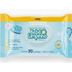 Toalha Umedecida BebÊ Limpinho 90un