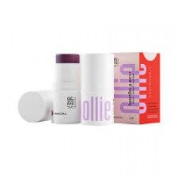 BastÃo Ollie 3 Em 1 Blush,batom E Sombra Fps95 Amora 4,5g