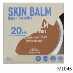 Base E Corretivo Miss Lary Skin Balm Fps20 Cor 45