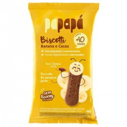 Biscoitinho PapapÁ +10meses Banana E Cacau 60g