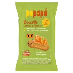 Biscoitinho PapapÁ +10meses Laranja E Cenoura 60g