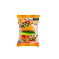Bala De Gelatina Dip Loko Burguer Tutti Frutti 15g