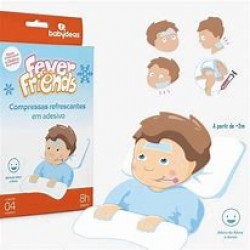 Adesivo Babydeas Fever Friends Para Alivio De Febre 2un