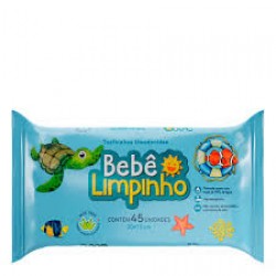 Toalha Umedecida BebÊ Limpinho 45un