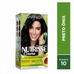 Tintura Garnier Nutrisse 10 Preto Oni