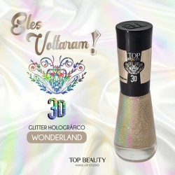Esmalte Top Beauty 3d Wonderland 9ml