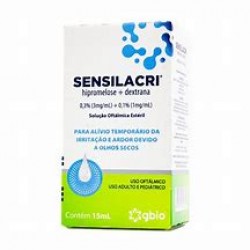 Sensilacri 1mg/ml + 3mg/ml Sol Oft 15ml