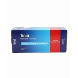 Tinin 20mg + 30mg Creme Vaginal 35g 7 Aplicadores