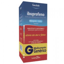 Ibuprofeno 100mg/ml Gotas 20ml Gen.geolab